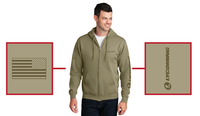 Core Fleece Full-Zip Hooded Sweatshirt