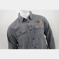 Men’s Solid Flannel Shirt